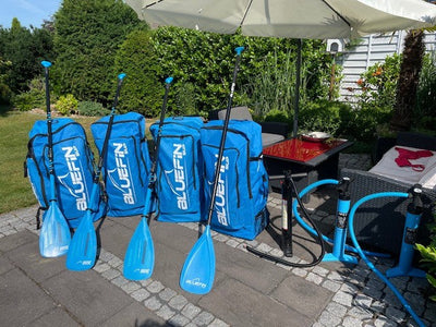 Wie funktioniert die Stand-up Paddleboard Ausleihe, nachdem Ihr im Shop Euer Board gemietet habt?