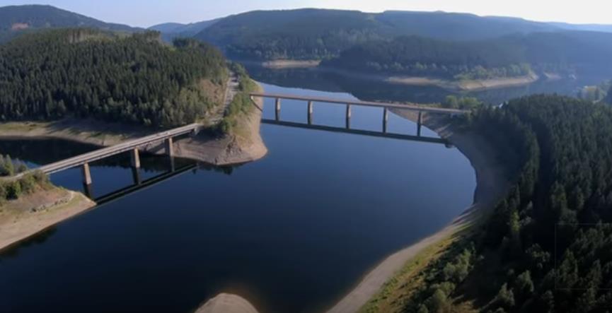 Oker Talsperre Harz Altenau Goslar Stand up Paddle Board
