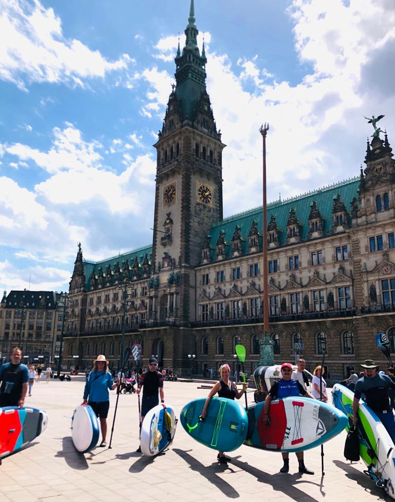 Standup Paddle Tour in  Hamburg 